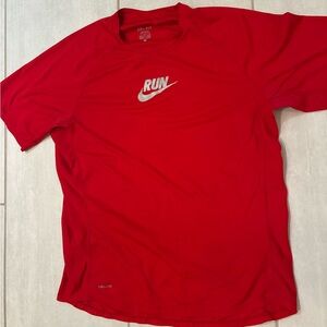 Nike Red Dri-FIT Performance Tee